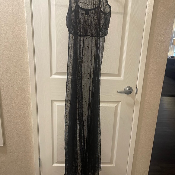 New black mesh dress by Nasty Gal size 0 - Picture 1 of 3